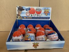 144 X BRAND NEW TOY STORY SECRET EGG FLAT ERASERS IN 3 BOXES