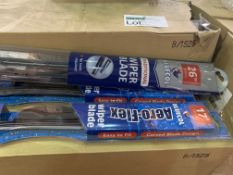 50 X BLUECOL WIPER BLADES (SIZES MAY VARY)