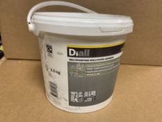 20 X 3.5KG TUBS OF DIALLREADY MIX MULTIPURPOSE WALL PAPER ADHESIVE