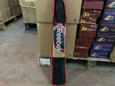 BRAND NEW REEBOK PROFESSIONAL CRICKET BAT WITH CARRY CASE RRP £100