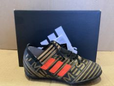 (NO VAT) 4 X BRAND NEW ADIDAS NEMEZIZ MESSI TANGO FOOTBALL TRAINERS SIZE i12