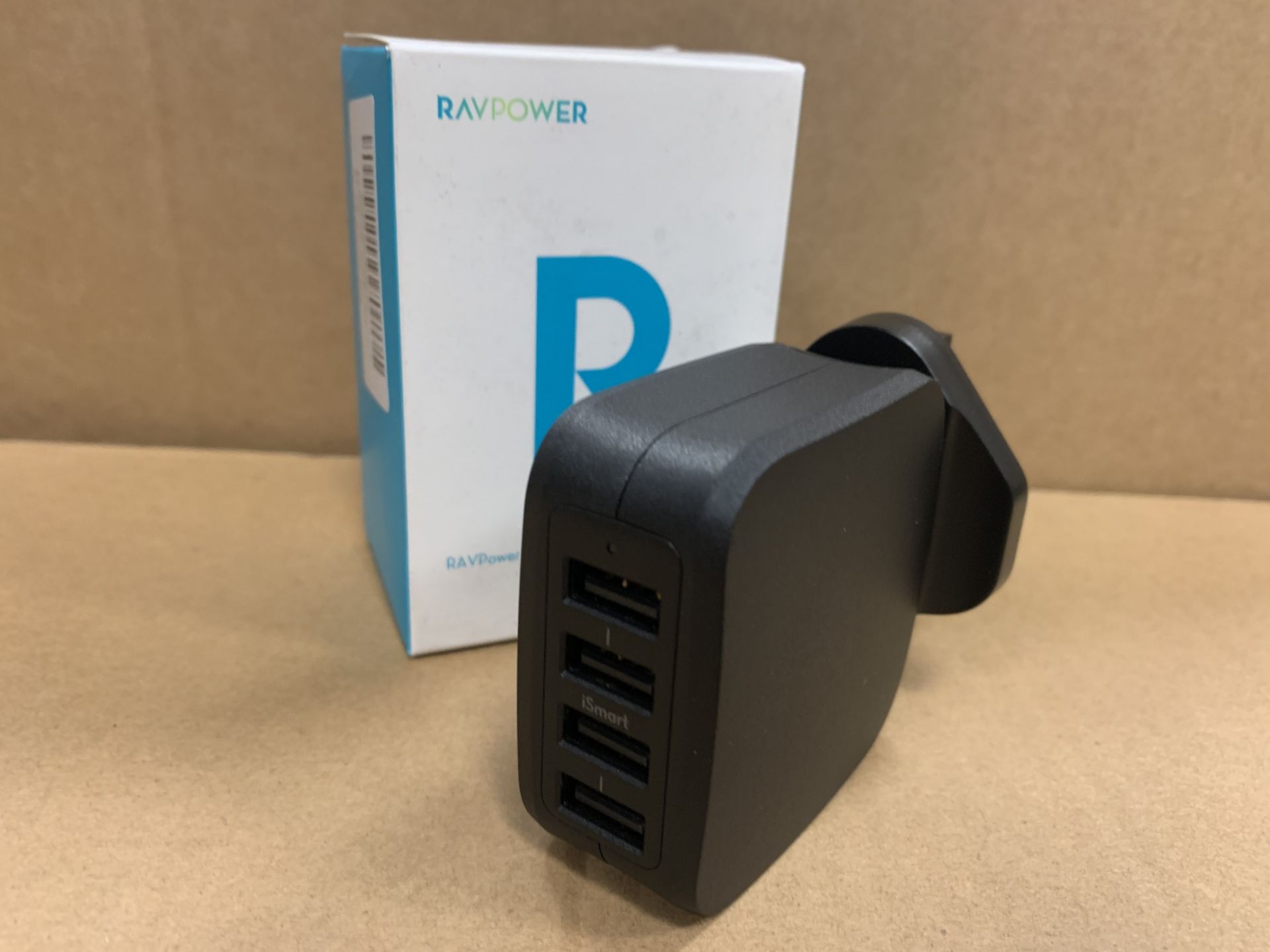 14 X BRAND NEW RAVPOWER PRIME 40W 4 PORT WALL CHARGERS