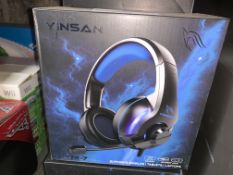 9 X BRAND NEW YINSAN GAMING HEADSETS