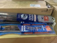 50 X BLUECOL WIPER BLADES (SIZES MAY VARY)