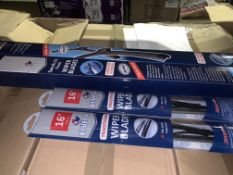 60 X VARIOUS BRAND NEW BLUECOL WIPER BLADES