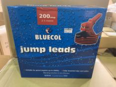 14 X BRAND NEW BLUECOL INTELLIGENT JUMP LEADS 200 AMP 2.5M