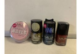 216 ASSORTED MAKEUP ACADEMY NAIL VARNISHES