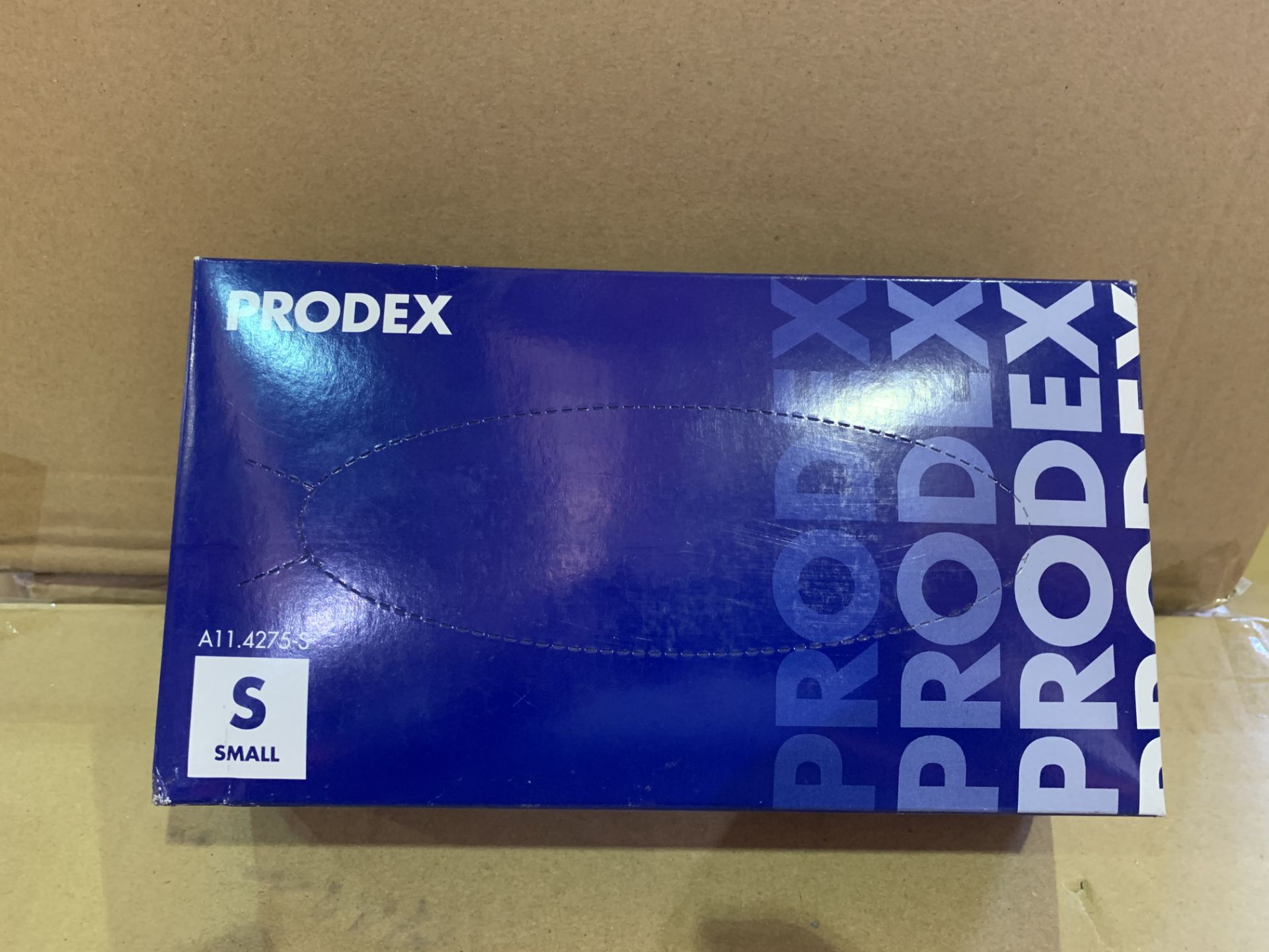 10 X PACKS OF 100 PRODEX VINYL DISPOSABLE GLOVES POWDERED BLUE