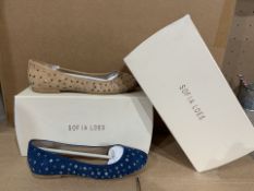 10 X BRAND NEW SOFIA LOES SHOES IN VARIOUS STYLES AND SIZES (884/20)