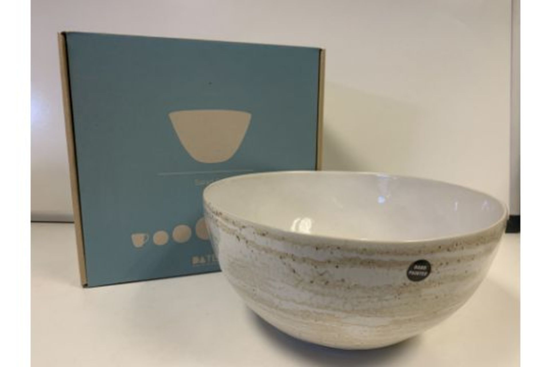 6 X BRAND NEW INDIVIDUALLY RETAIL BOXED DA TERRA COX'S BAZAR SALAD BOWLS RRP £65 EACH (HAND CRAFTED,