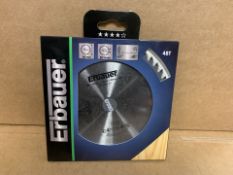 12 X BRAND NEW ERBAUER 48T 265MM CUTTING DISCS (811/20)