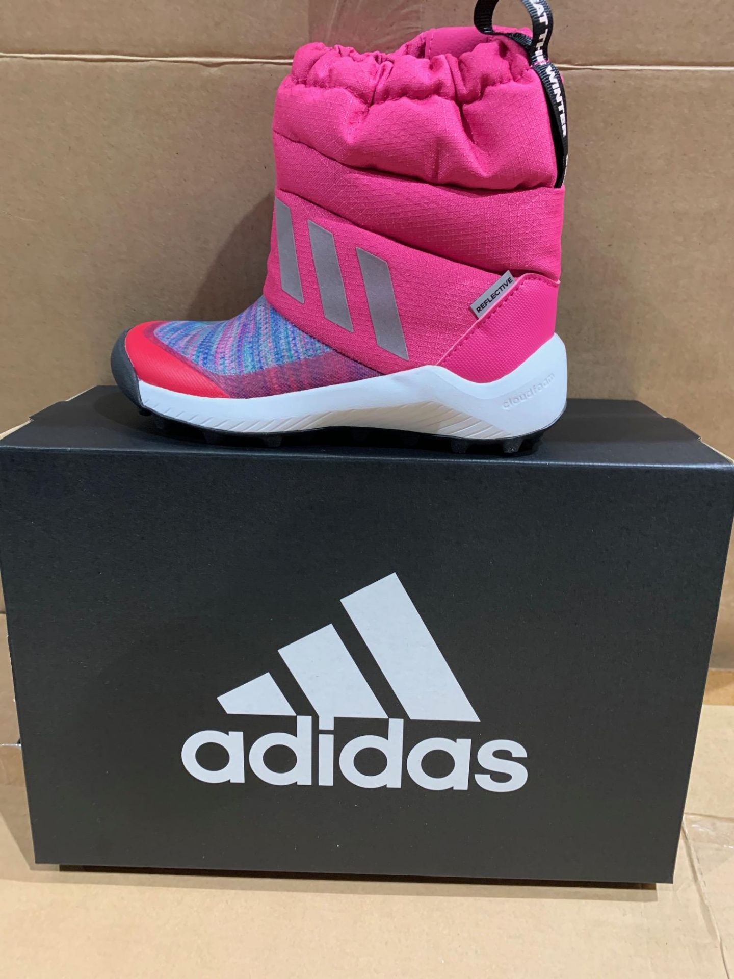 2 X NEW & BOXED ADIDAS BOOTS SIZE INFANT 11 (618/20)