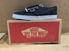 3 X NEW & BOXED VANS TRAINERS SIZE 4 (938/20)