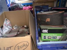 45 PIECE MIXED LOT INCLUDING COPPER GREASE, RUST STOPPER, INFLATABLE TRAVEL KITS ETC (1187/20)