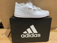 3 X NEW & BOXED ADIDAS TRAINERS SIZE 4 (609/20)