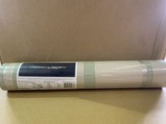 30 X BRAND NEW KELLY HOPPEN ROLLS OF STRIP TAUPE MOSS WALLPAPER 10.05 X 0.52M PER ROLL (599/20)