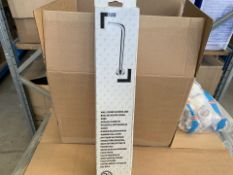 38 X BRAND NEW WALL ROUND SHOWER ARMS (254/20)