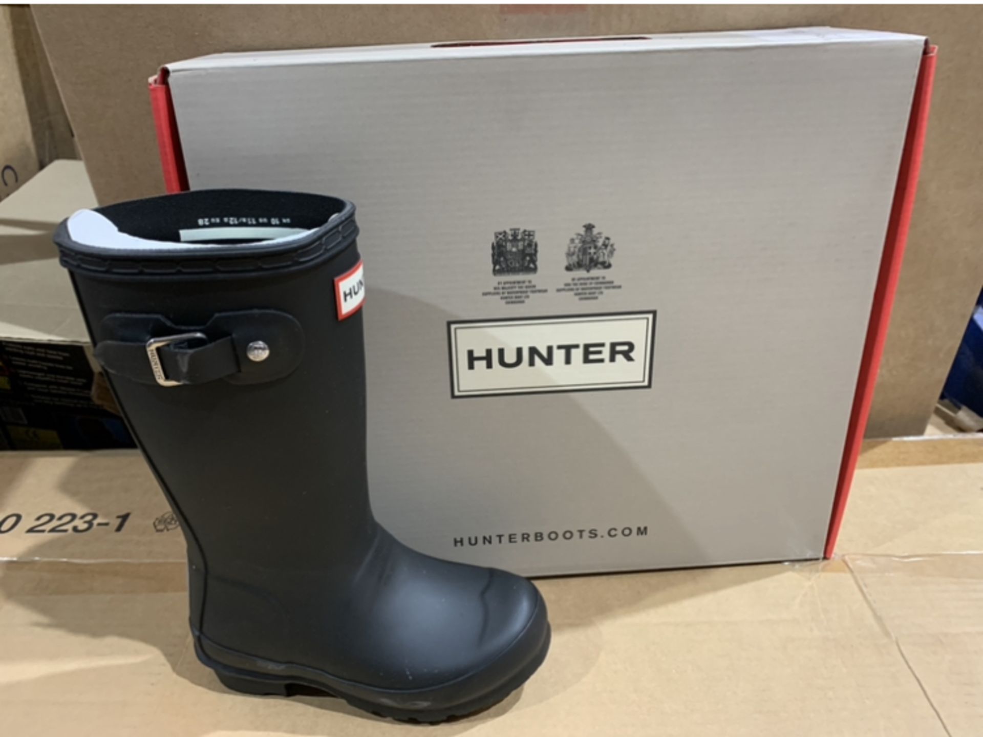 1 X NEW & BOXED HUNTER BOOTS SIZE INFANT 10 (617/20
