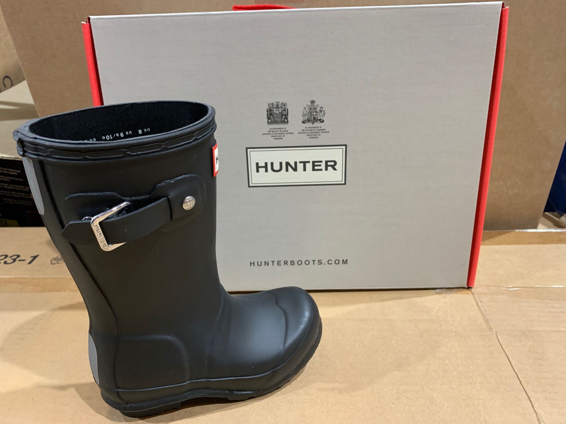 1 X NEW & BOXED HUNTER BOOTS SIZE INFANT 8 (365/20)