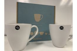 4 X BRAND NEW PACKS OF 4 RETAIL BOXED DA TERRA AMALFI SIRENA MUGS RRP £70 PER PACK (HAND CRAFTED,