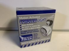 10 X BRAND NEW FALCON MOTION ACTIVATED CORDLESS LIGHTS (1018/20)