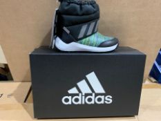 2 X NEW & BOXED ADIDAS BOOTS SIZE INFANT 9 (608/20)