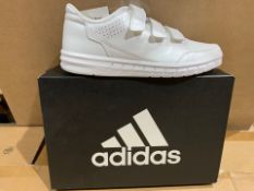 2 X NEW & BOXED ADIDAS TRAINERS SIZE 4 (610/20)