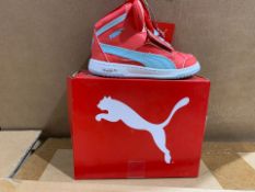 3 X NEW & BOXED PUMA TRAINER BOOTS SIZE INFANT 5 (940/20)