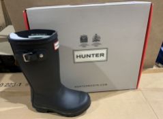 1 X NEW & BOXED HUNTER BOOTS SIZE INFANT 10 (615/10)