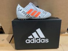 2 X NEW & BOXED ADIDAS TRAINERS SIZE INFANT 1 (636/20)