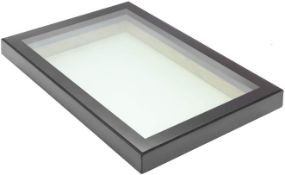 Panoroof (EOS)Fixed Aluminium Triple-Glazed Laminated Skylight with Self-Cleaning Glass - 600x1200mm