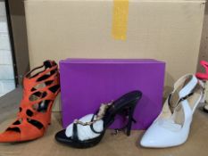 8 X BRAND NEW BOXED TIP TOE FOOTWEAR FASHION SHOES IN VARIOUS STYLES AND SIZES (936/27)