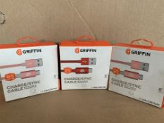 16 X BRAND NEW GRIFFIN CHARGE/SYNC CABLES