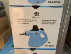 4 X BRAND NEW BOXED HANDHELD STEAMER CLEANERS