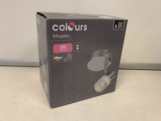 24 X NEW BOXED COLOURS MAGEIA LED SPOTLIGHTS