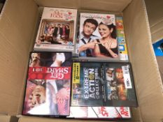 70 X VARIOUS DVDS INCLUDING FRIEDNS WITH BENEFITS, MEET THE FOCKERS, MOVIE COLLECTION BOX SETS ETC