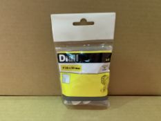 144 X BRAND NEW PACKS OF 4 DIALL 25 X 50MM INSULATION PLUGS IN 8 BOXES