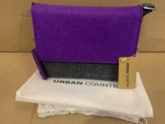 10 X BRAND NEW URBAN COUNTRY MESSENGER HUNTER BAG PURPLE RRP £37 EACH