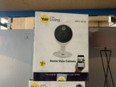 2 X NEW BOXED YALE LIVING HOME VIEW CAMERA