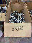 200 X NEW ASSORTED PAINT BRUSHES