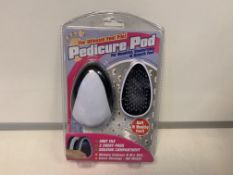 72 X NEW PACKAGED THE ULTIMATE FOOT FILE - PEDICURE PODS