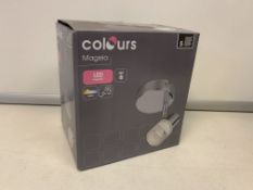 24 X NEW BOXED COLOURS MAGEIA LED SPOTLIGHTS