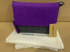 10 X BRAND NEW URBAN COUNTRY MESSENGER HUNTER BAG PURPLE RRP £37 EACH