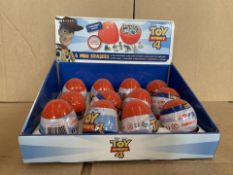 144 X BRAND NEW TOY STORY SECRET EGG FLAT ERASERS IN 3 BOXES (248/27)