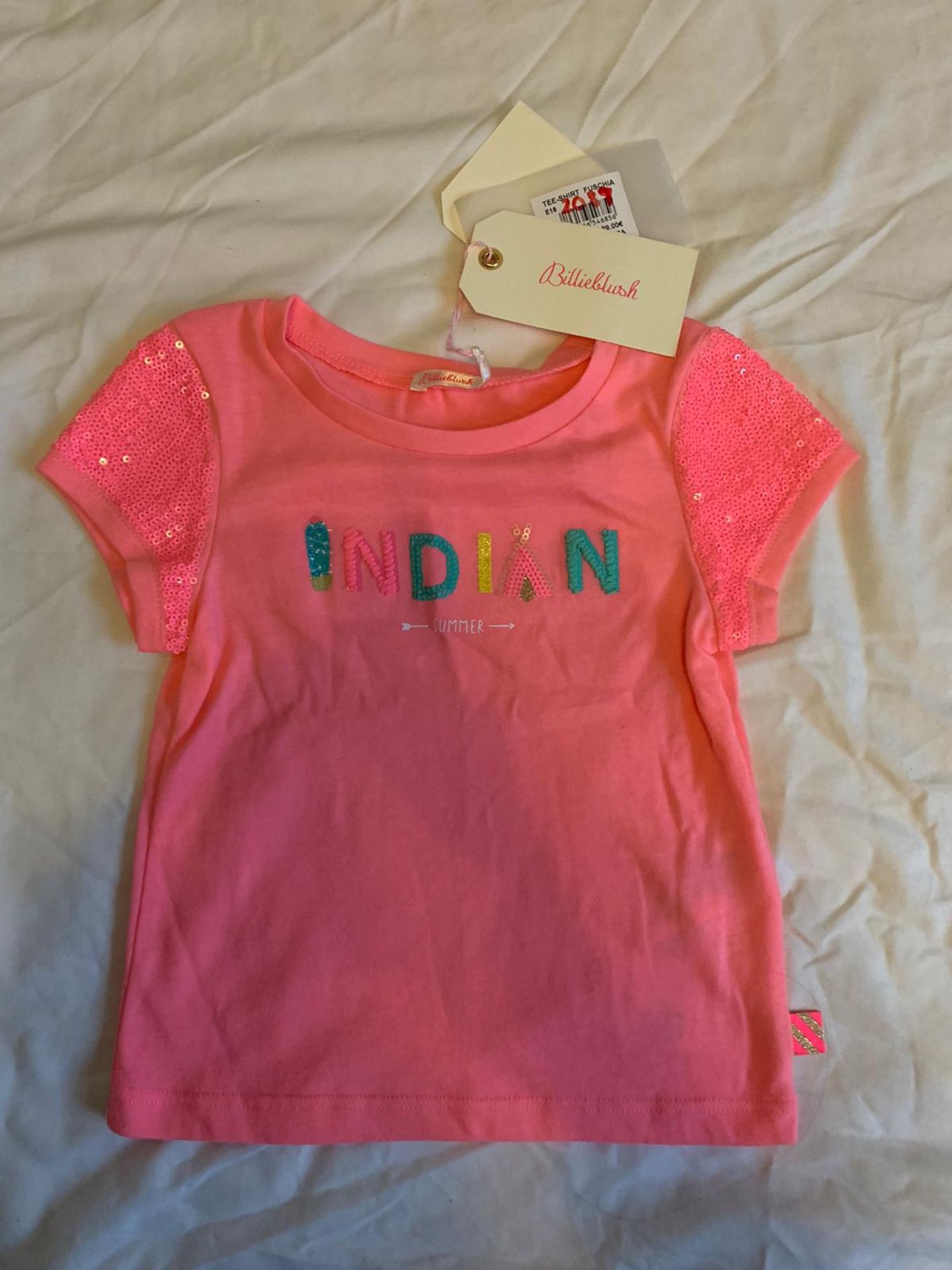 Designer Bundle to include 5 x Billieblush Indian Summer T shirt items ages range from 2 years to