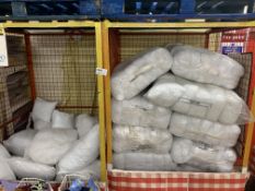 CONTENTS TO 2 LARGE CONTAINERS OF APPROX 300 CUSHIONS