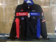 6 X BRAND NEW OFFICIAL SUZUKI FLEECE SIZE XS