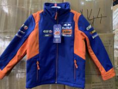 5 X BRAND NEW OFFICIAL RED BULL KTM OFFICIAL JACKETS SIZE 3-4 YEARS