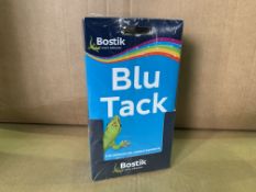 96 X BRAND NEW PACKS OF BOSTIK BLU TACK IN 8 POUCHES