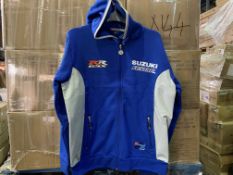 7 X BRAND NEW OFFICIAL SUZUKI ECSTAR HOODIES SIZE XS